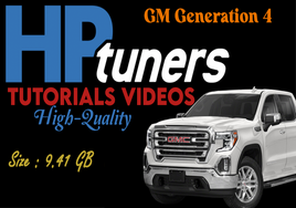 HP TUNERS Video guides for GM Generation 4