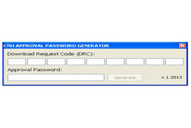CNH Approval Password Generator v1