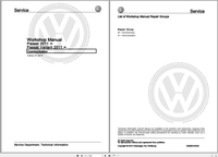 Volswagen Workshop Manuals & Wiring Diagrams 2020 PDF