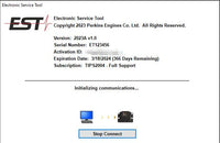 Perkins EST 2023C Diagnostic Software + Factory Password Generator tool 2023