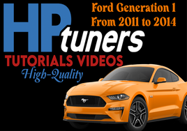HP TUNERS Video guides for Ford Generation 1 From 2011 To 2014