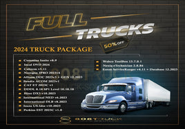 2024 Truck PACK for Caterpillar/COMMlNS/Detroit Diesel/Hino/Isuzu & More instant installing - With Team-viewer support