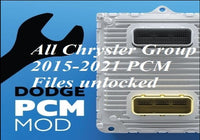 All Chrysler Group 2015-2021 PCM Files unlocked