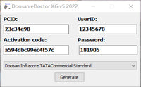 Doosan e-Doctor Engine Diagnostic 2.4.0.7 (EDIA) 2023 Truck and Bus Software Package + keygen