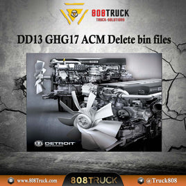 Detroit Diesel DD13 GHG17 ACM Delete bin files For Magic Tuner Tool