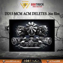 Detroit Diesel DD13 MCM ACM DELETES .bin files FOR MAGIC TUNER