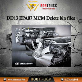 Detroit Diesel DD13 EPA07 MCM Delete bin files For Magic Tuner Tool