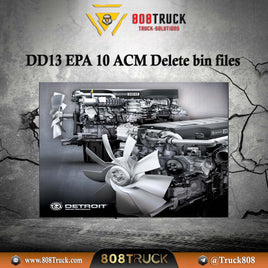 Detroit Diesel DD13 EPA 10 ACM Delete bin files For Magic Tuner Tool