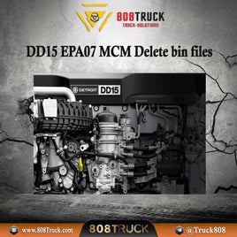 Detroit Diesel DD15 EPA07 MCM Delete bin files For Magic Tuner Tool