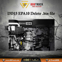 Detroit Diesel DD15 EPA10 Delete .bin files for Magic Tuner