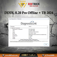 Detroit Diesel Diagnostic Link 8.20 SP0 Level 10 (DDDL 8.20) 2024 Offline Professional + Troubleshooting 2024