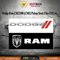 Dodge Ram CM2350B (CME) Pickup Stock Files EFILive