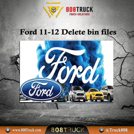 Ford 11-12 Delete bin files