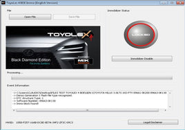 ToyoLex 4 Black Diamond Edition for Immobilizer Systems