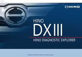 Hino DX3 Diagnostic eXplorer v1.23.6 Update 07.2023 + Troubleshooting Database