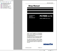 Komatsu Mining Excavator 2024 PDF Shop Manual