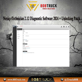 Nexiq eTechnician 2.12 Diagnostic Software 2024 + Unlocking Patch