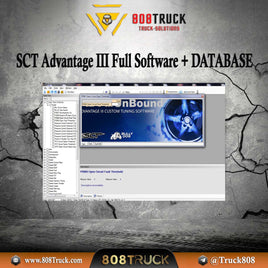 SCT Advantage III Full Software for FORD, GM, Chrysler and Commings + DATABASE 2024