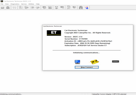 Caterpillar ET 2023A Electronic Technician + Factory Password Calculator