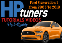 HP TUNERS Video guides for Ford Generation 1 From 2005 To 2010