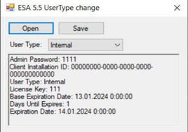 Paccar ESA 5.5 User Type Change Tool 2023