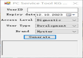 Hyster and Yale PC Service Tool PCST 5.0v 4 In1 Keygen