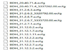 Cummins CM2350A ISB 6.7 BDH ecfg files