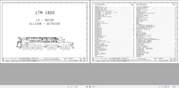 Liebherr Cranes Operators Manual Liccon Error Code Schematic LGD-1550, LG-1550 LR-1550 73713 PDF