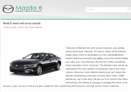 Mazda 6 Service Manual 2016 – 2022