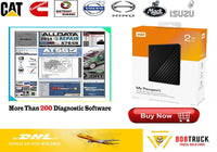 Caterpillar/CUMMMlNS/Detroit Diesel/Hino/Isuzu & More in 2 TB HDD - Free DHL Shipping