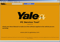 Yale & Hyster PC Service Tool v5.0 Diagnostic Tool 2022