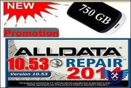 Alldata 10.53 + Mitchell on demand in 750GB HD - 808TRUCK
