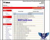 Bobcat BATS 2020 Advance Troubleshooting System - 808TRUCK
