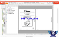 Bobcat Service Library 2020 Service & Maintenance Manuals - 808TRUCK