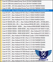 Case New Holland EDC7UC31 Flash files 140MB - 808TRUCK