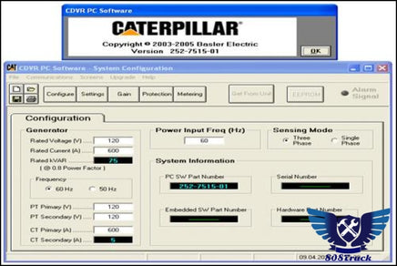 CAT Digital Voltage Regulator v252-7515-01 - 808TRUCK