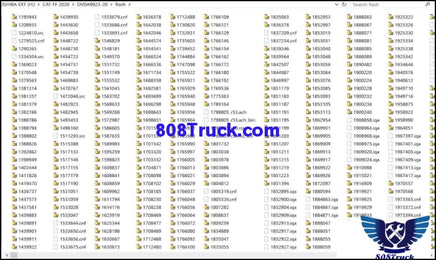 Caterpillar Flash Files DVD (Update 08.2020) - 808TRUCK