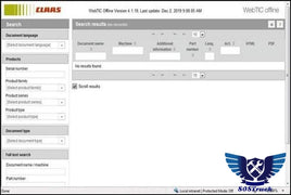 Claas WebTIC Offline [10.2020] Service Information - 808TRUCK
