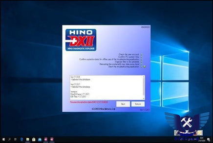 Hino Diagnostic eXplorer DX2 Hino DX2 1.1.20.7 New 2020 - 808TRUCK