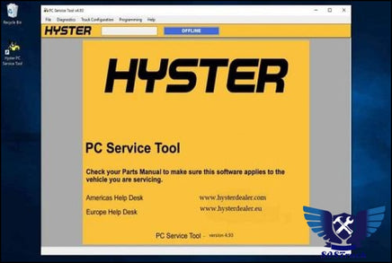 Hyster & Yale PC Service Tool v4.95 [04.2020] Diagnostic - 808TRUCK