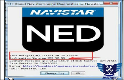 International Navistar Engine Diagnostics NED 2018 - 808TRUCK