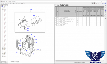 Isuzu CSS EPC [04.2020] Electronic Parts Catalog - 808TRUCK