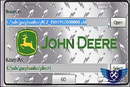 John Deere PayLoad Encryptor - Decryptor - 808TRUCK