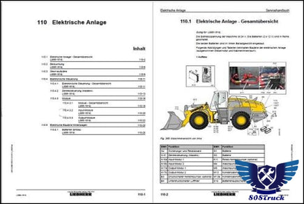 LIEBHERR LIDOS Wheel Loader L566 - 1616/1619 [2019-11] Service Manual - 808TRUCK