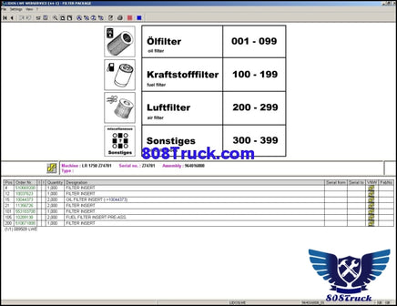 Liebherr Mobile and Crawler Cranes Online EPC  [11.2020] - 808TRUCK