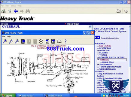 MITCHELL Ondemand5 Heavy Duty Truck Repair Software - 808TRUCK
