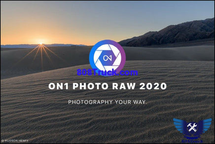 ON1 Photo Raw 2020 | Lifetime | Full Version - 808TRUCK