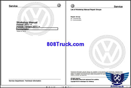 Volkswagen 2020 Workshop, Repair Manual And Wiring Diagrams - 808TRUCK